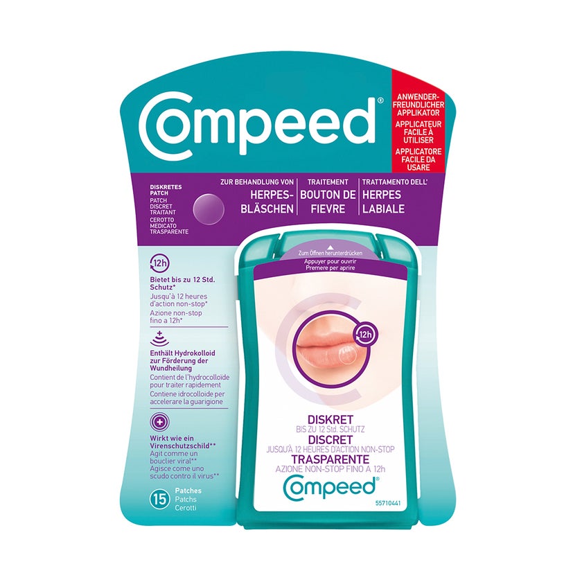 Compeed Herpesbläschen Patch mit Applikator 15 St
