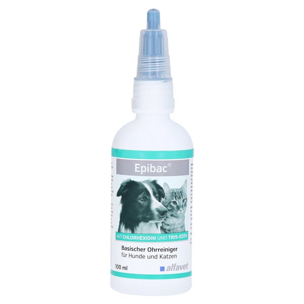 Epibac Basischer Ohrreiniger Lsg.f.Hunde 100 ml