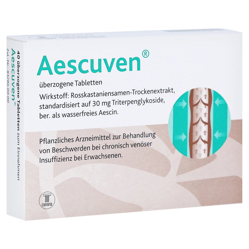 Aescuven Überzogene Tabletten 40 St