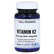 Produktabbildung: Vitamin K2 200 µg GPH Kapseln 60 St