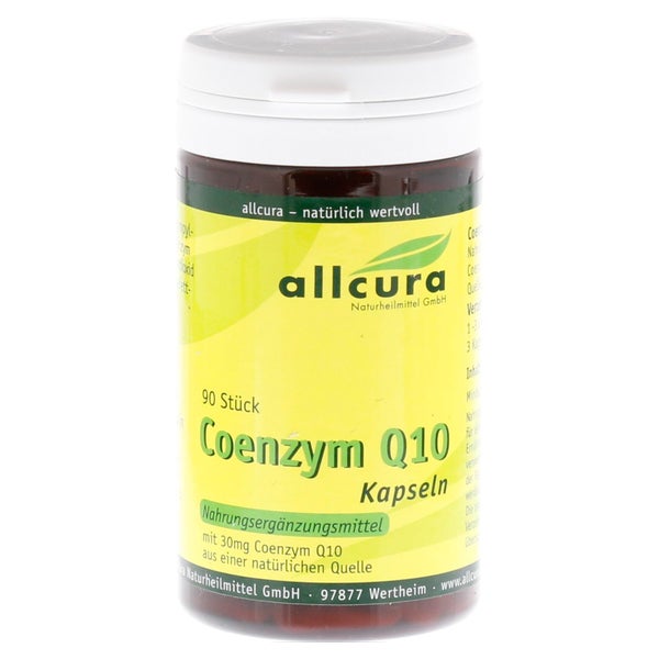 Coenzym Q10 Kapseln a 30 mg 90 St