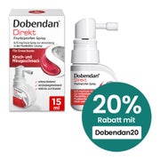 Produktabbildung: DOBENDAN Direkt Flurbiprofen Spray 15 ml