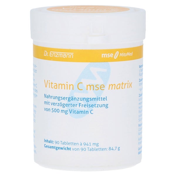 Vitamin C Matrix 500 mg MSE NEM Tablette 90 St