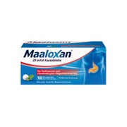 Produktabbildung: Maaloxan Kautabletten Pfefferminz-Geschmack 100 St