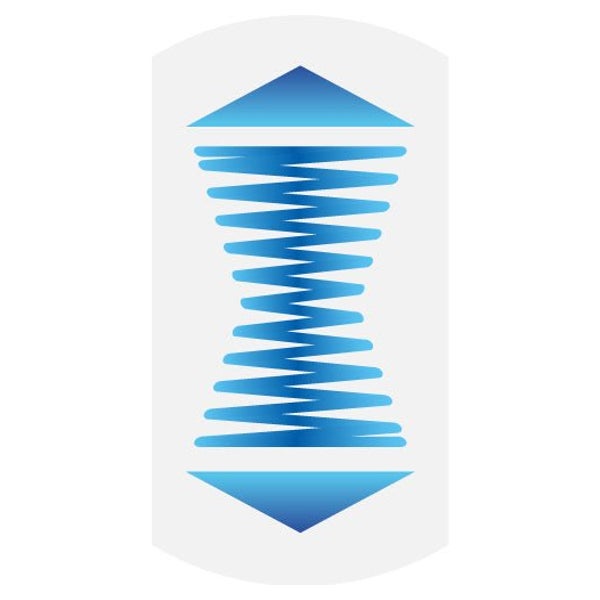 Lifemed Elastische Sportbandage blau "Fußgelenkschutz", Gr. M 1 St