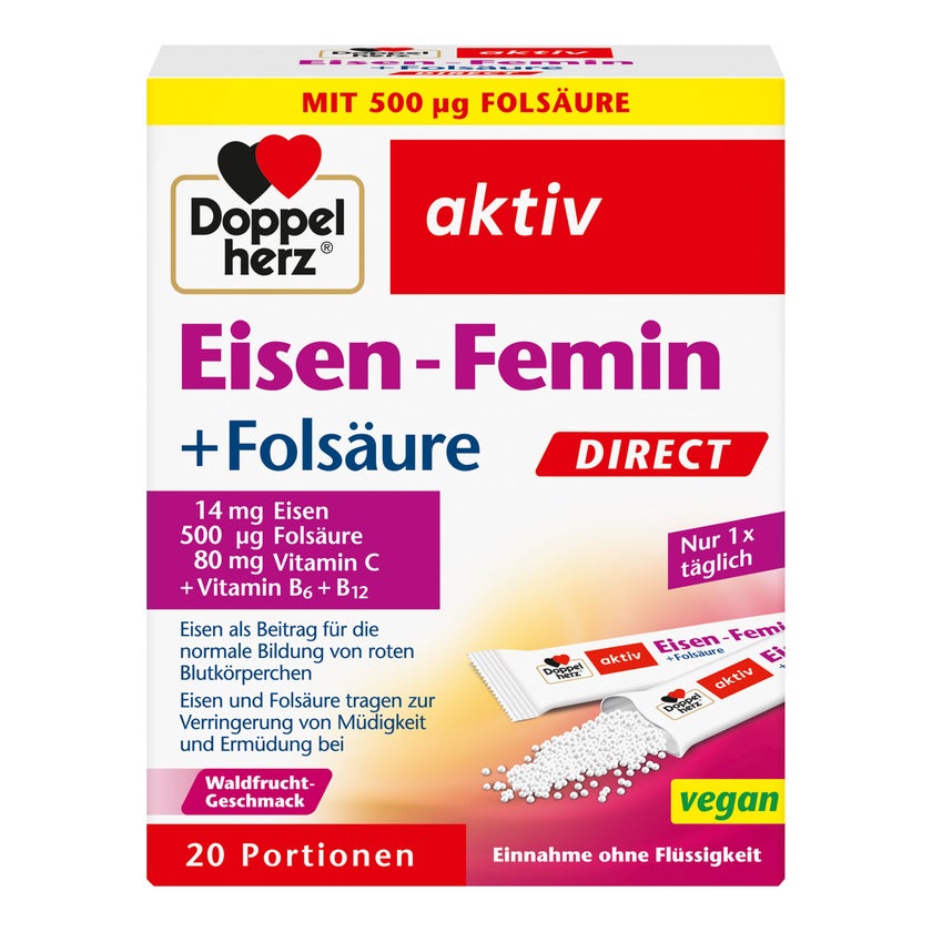 Doppelherz® aktiv Eisen-Femin Direct 20 St