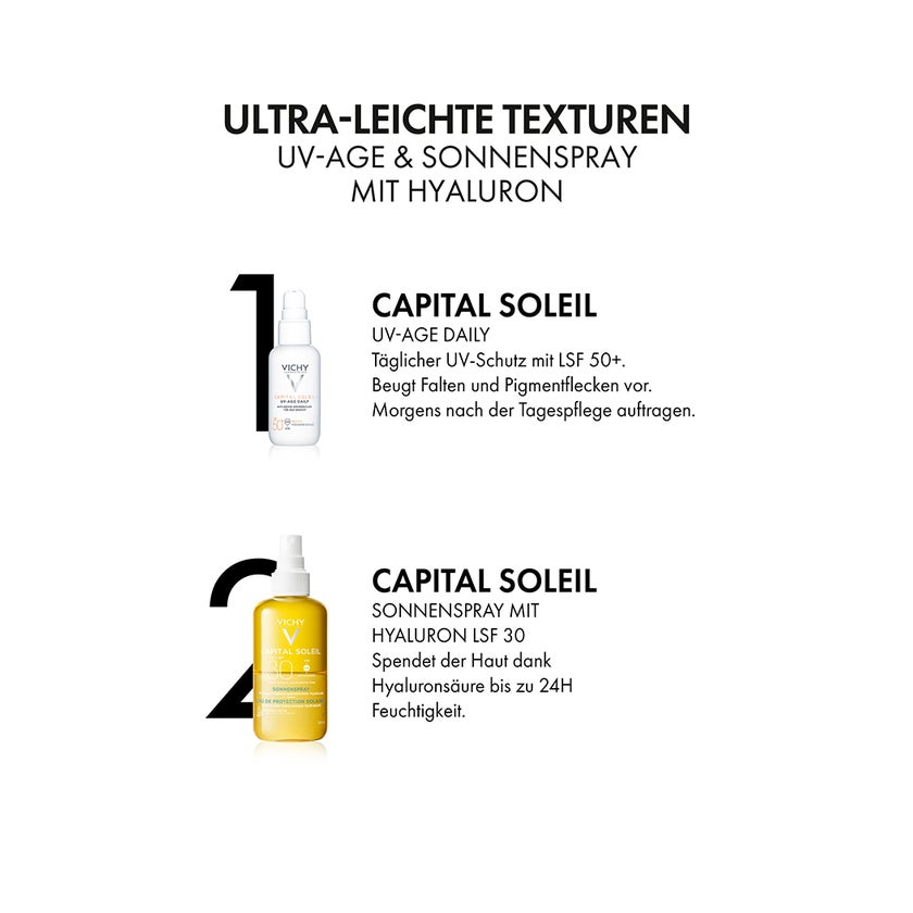 Vichy Ideal Soleil Sonnenspray+Hyaluron 200 ml