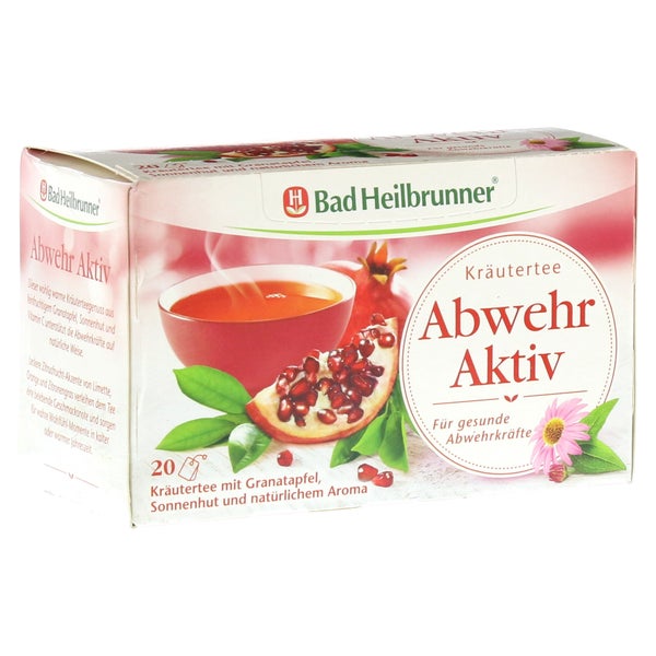 BAD Heilbrunner Kräutertee Abwehr Aktiv 20 St