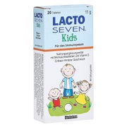 Lacto Seven Kids Kautabletten mit Erdbeer-Himbeer-Geschmack 20 St