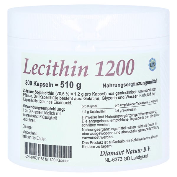 Lecithin 1200 Kapseln 300 St