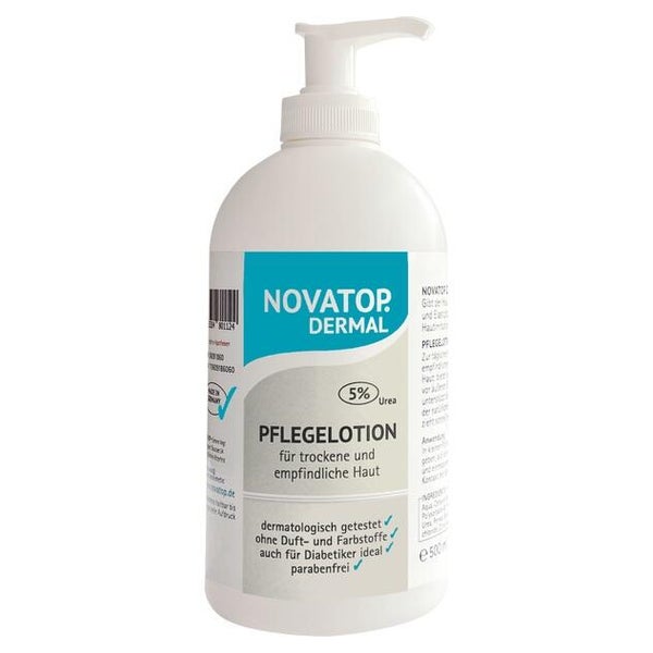 Novatop Dermal Pflegelotion 5% Urea 500 ml