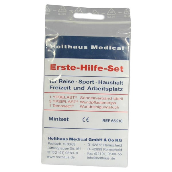 Holthaus Medical YPSELAST, YPSIPLAST &amp; Temosept Erste-Hilfe-Set, unsteril 1 St
