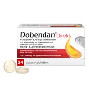Produktabbildung: DOBENDAN Direkt Flurbiprofen Lutschtabletten 24 St