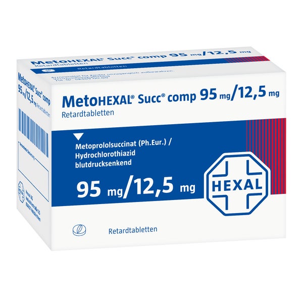 METOHEXAL Succ comp. 95mg/12,5mg Retardtabletten 100 St