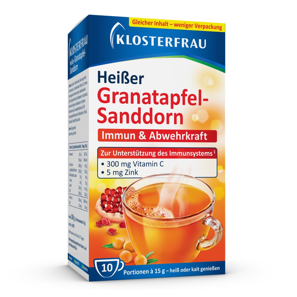 Klosterfrau Broncholind® Grenade chaude Argousier de mer