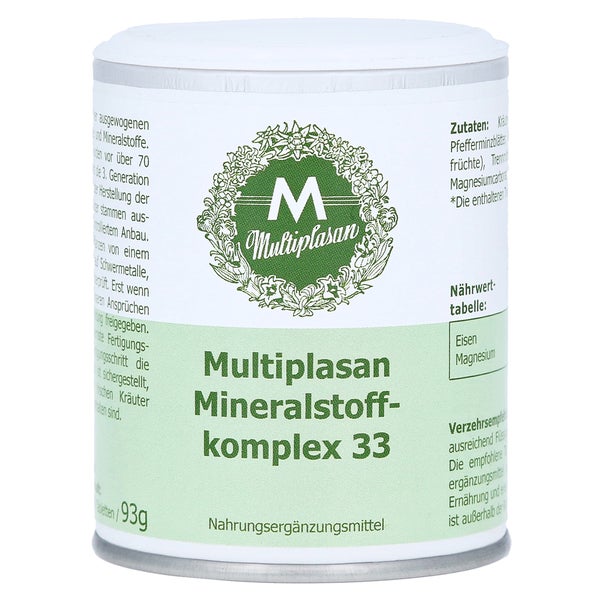 Multiplasan Mineralstoffkomplex 33 Table 350 St