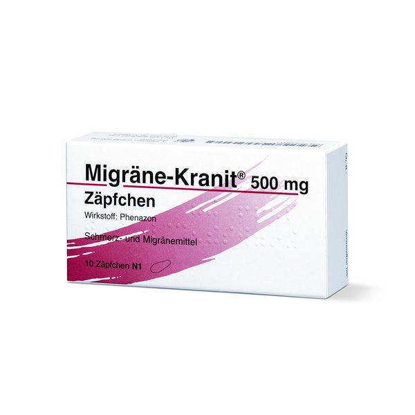 Migräne-Kranit 500 mg 10 St