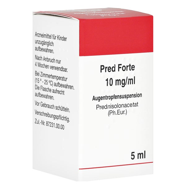 PRED forte 10 mg/ml Augentropfensuspension 5 ml