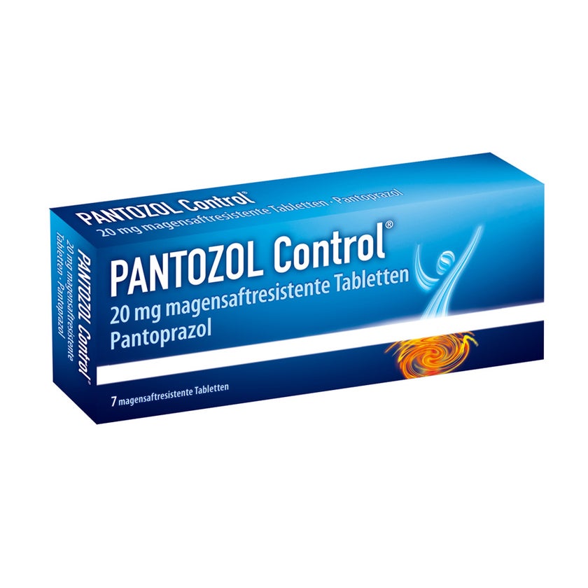 Pantozol Control 20 mg magensaftres.Tabl 7 St