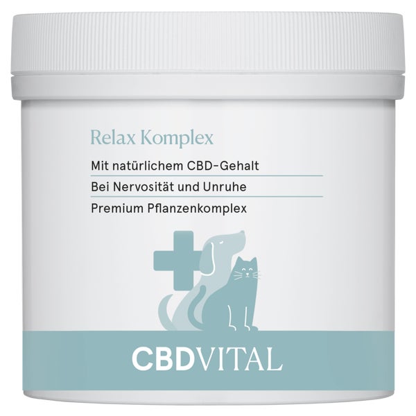 CBD VITAL Relax Komplex | Natürlich entspannt mit CBD 100 g