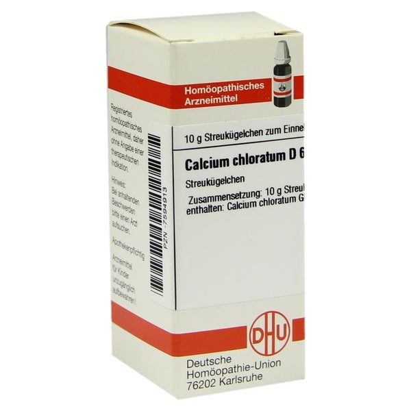 Calcium Chloratum D 6 Globuli 10 g