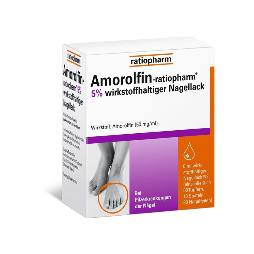 Amorolfin ratiopharm 5% 5 ml