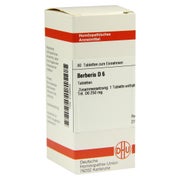 Produktabbildung: Berberis D 6 Tabletten 80 St