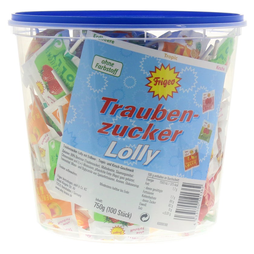 Traubenzucker Lolly 3fach 1 St