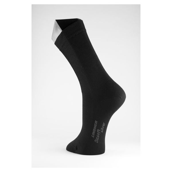 LINDNER® Diasoft® - Diabetikersocken, Dunkelbeige, Gr. 35 - 37 2 St