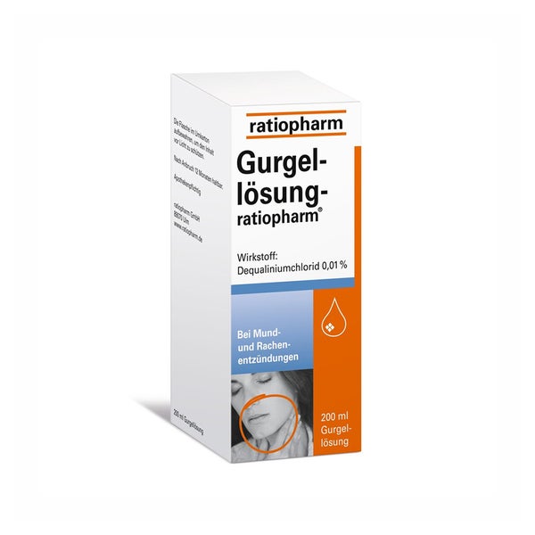 Gurgellösung ratiopharm 200 ml