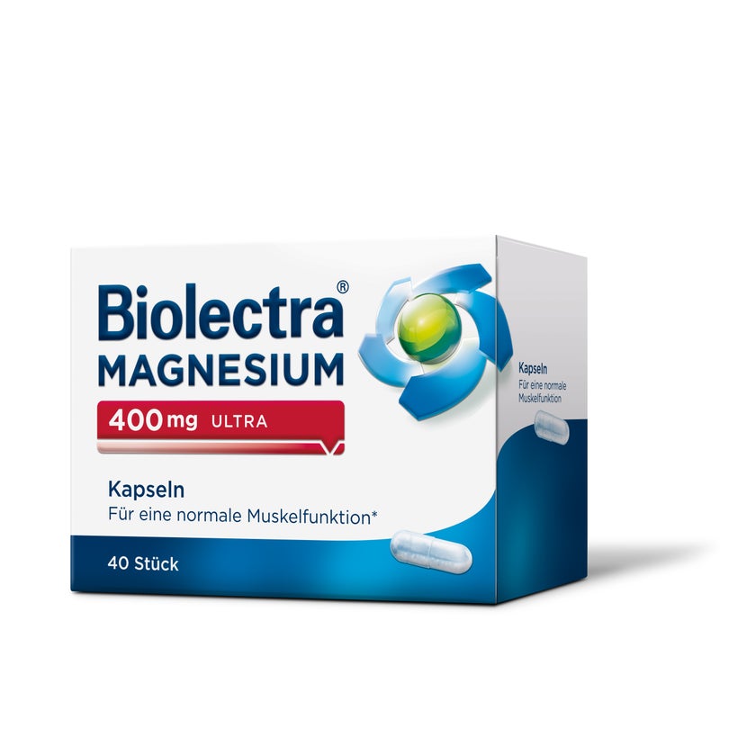 Biolectra MAGNESIUM 400 mg ultra Kapseln 40 St
