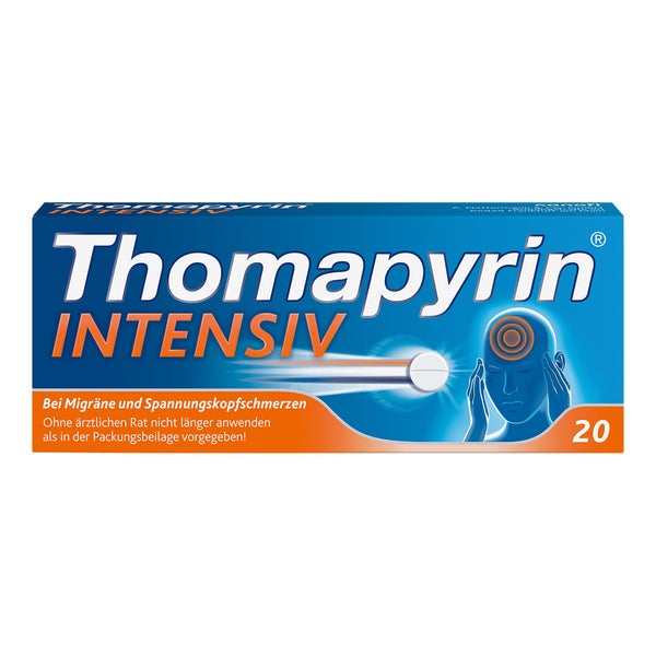 Thomapyrin INTENSIV Schmerztabletten 20 St