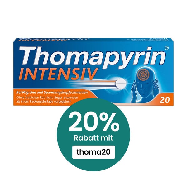 Thomapyrin INTENSIV Schmerztabletten 20 St