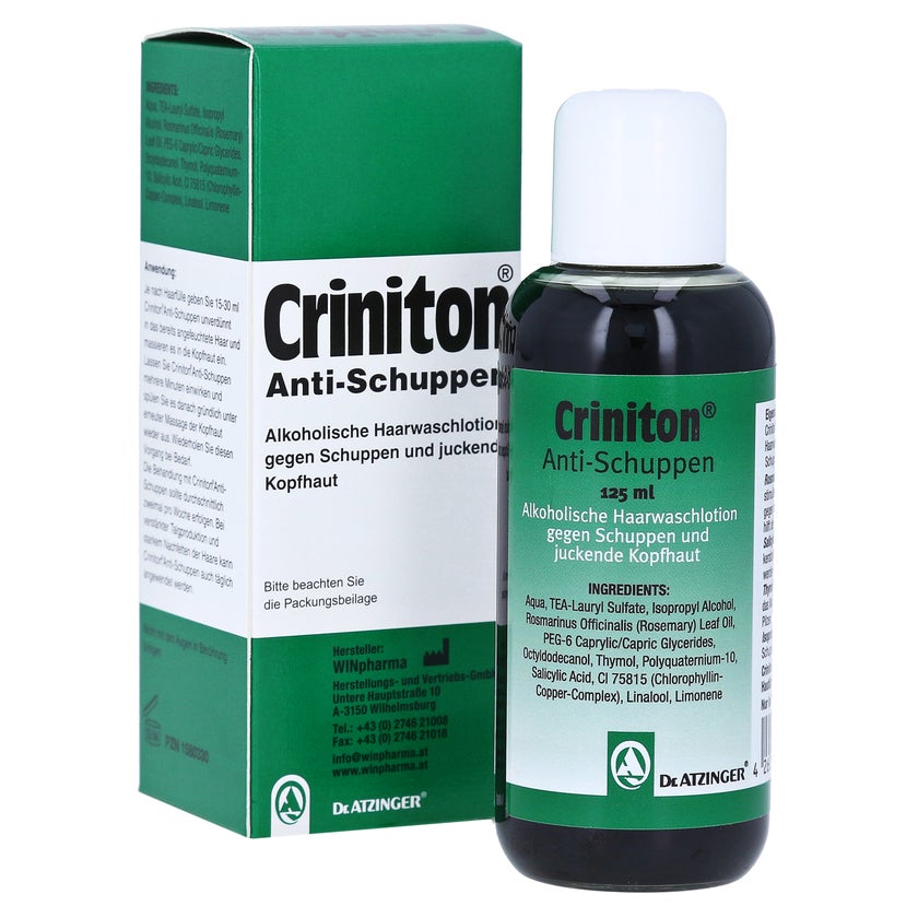 Criniton Anti Schuppen Lösung 125 ml