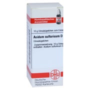 Produktabbildung: Acidum Sulfuricum D 30 Globuli 10 g