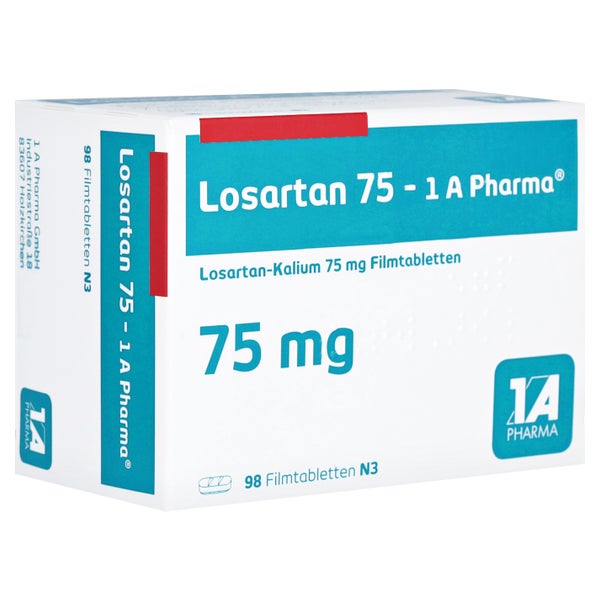 Losartan 75-1a Pharma Filmtabletten 98 St
