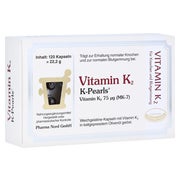 Produktabbildung: Vitamin K2 K-pearls Weichkapseln 120 St