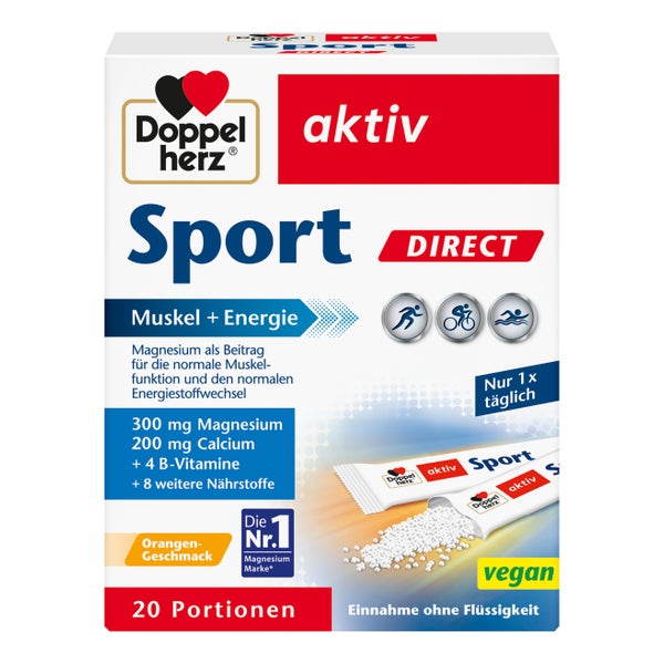 Doppelherz aktiv Sport Direkt Vitamine + Mineralien 20 St