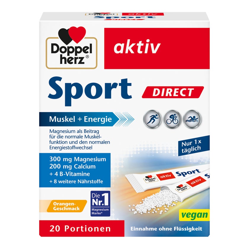 Doppelherz aktiv Sport Direkt Vitamine + Mineralien 20 St