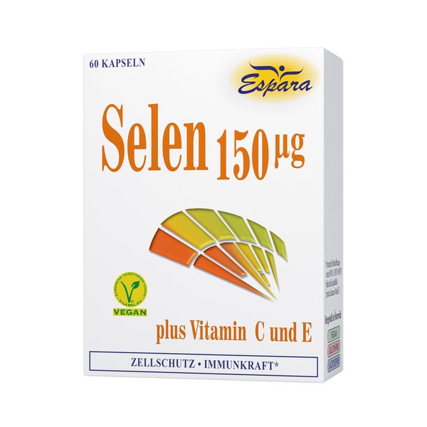 Selen 150 µg Kapseln 60 St