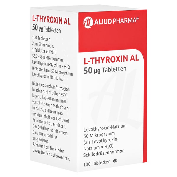 L-thyroxin AL 50 µg Tabletten 100 St