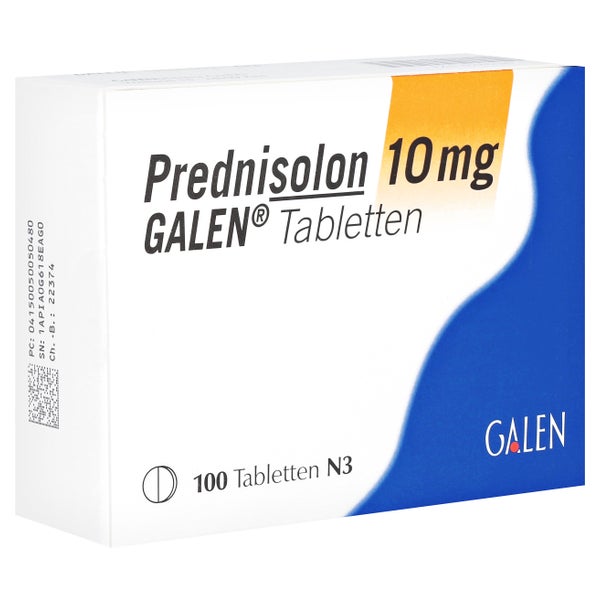 Prednisolon 10 mg GALEN Tabletten 100 St