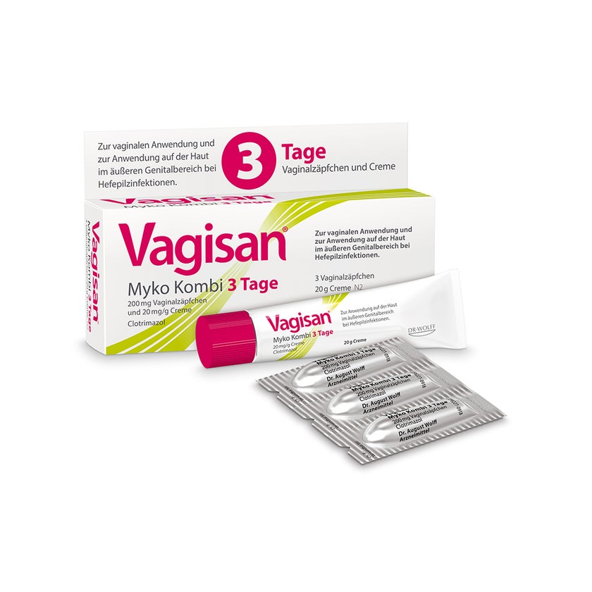 Vagisan Myko Kombi 3 Tage 1 P