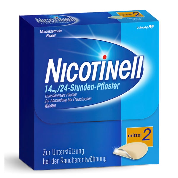 NICOTINELL 14 mg / 24-Stunden-Pflaster 14 St