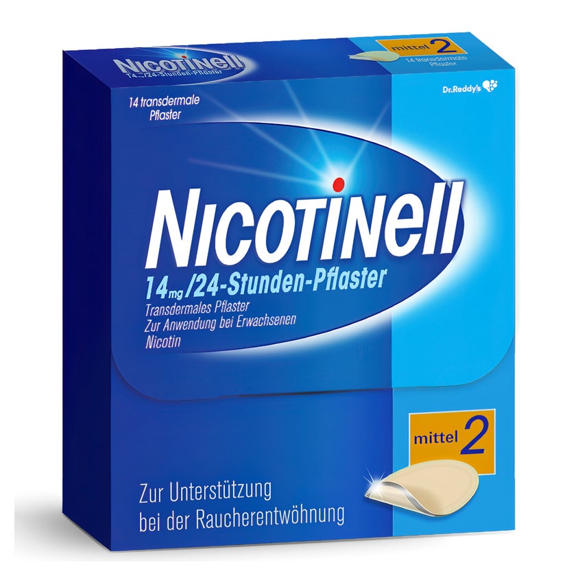 Nicotinell 14 mg/24-Stunden-Pflaster 14 St