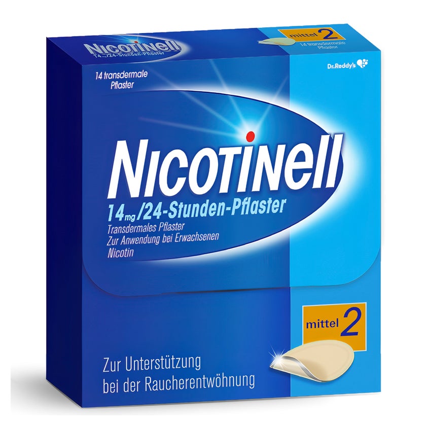 NICOTINELL 14 mg / 24-Stunden-Pflaster 14 St
