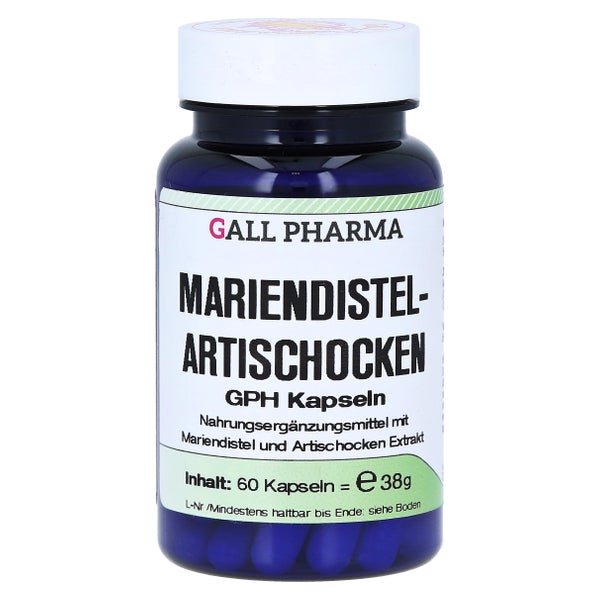 Mariendistel Artischocken GPH Kapseln 60 St