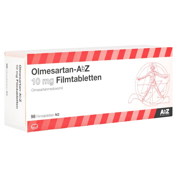 Olmesartan AbZ 10 mg Filmtabletten 98 St