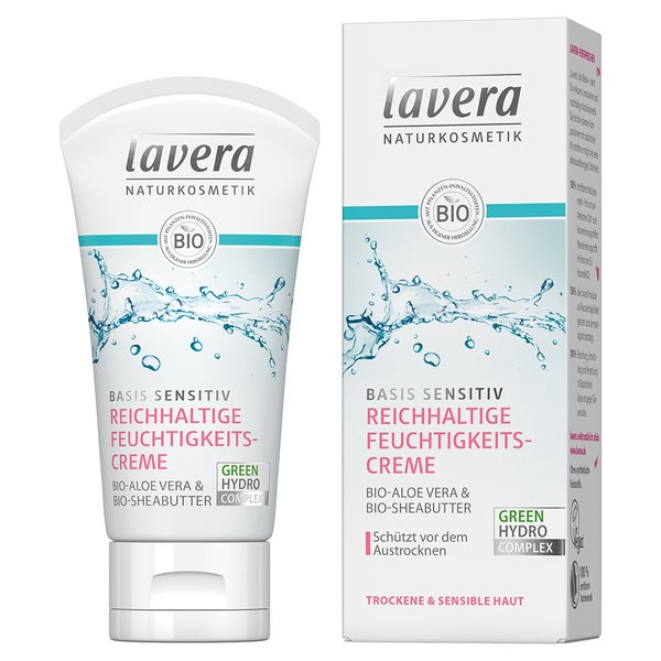lavera basis sensitiv Reichhaltige Feuchtigkeitscreme 50 ml