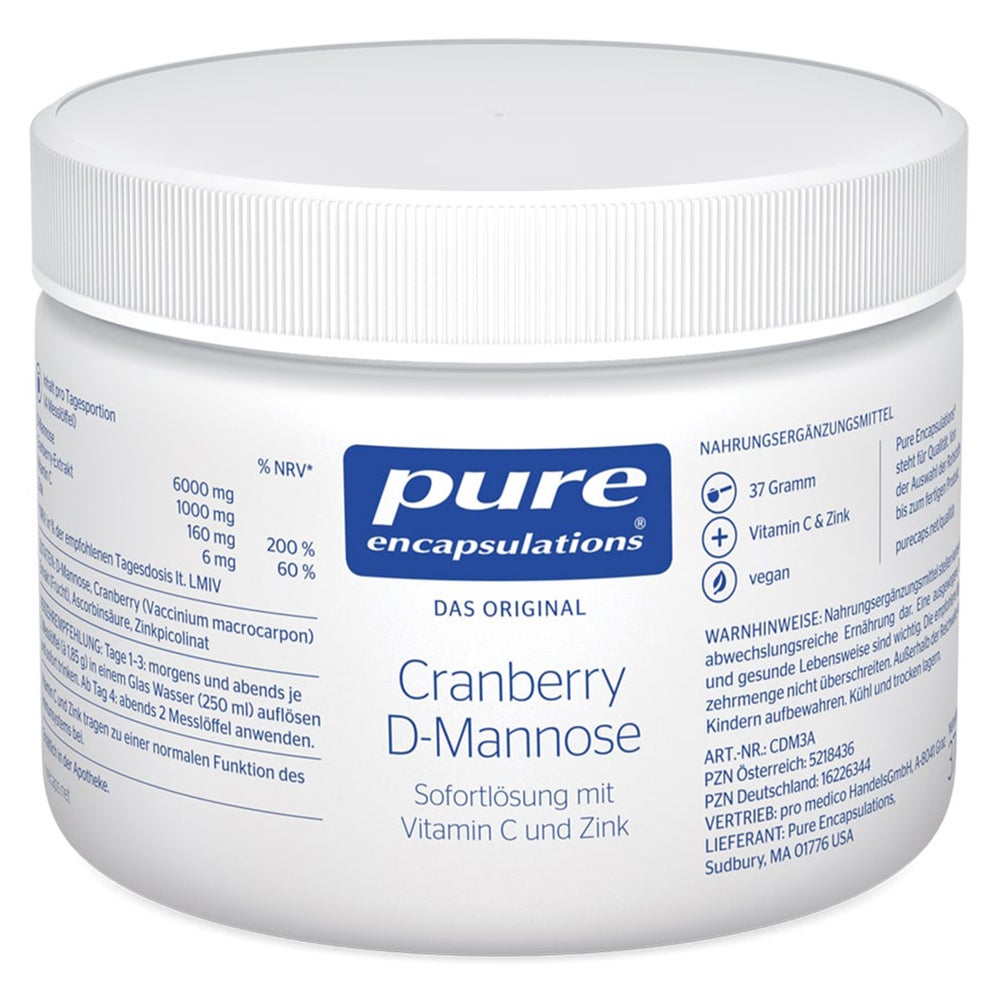 Pure Encapsulations Cranberry D-Mannose 37 G Pulver